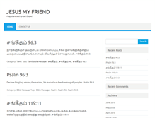 Tablet Screenshot of jesusmyfriend.org